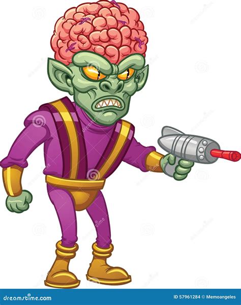 Evil Alien Clipart Image