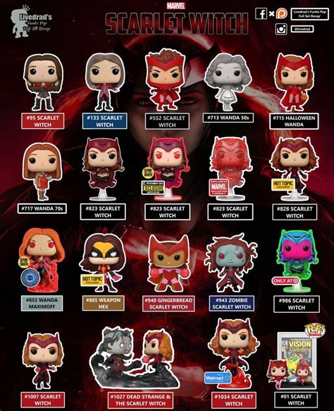 Funko Pop Full Set Recap On Instagram Funko POP Scarlet Witch Full