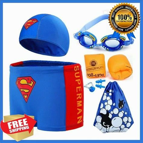 Details About New Boys Swimming Accessories Full Kit Stylish Swim Set