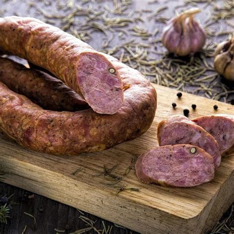 Kiełbasa swojska z szynki 500g Paczka Gospodarza