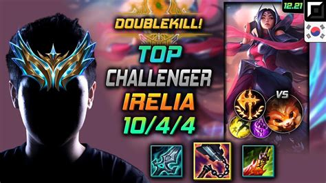 Challenger Top Irelia Build Goredrinker Conqueror Irelia Top Vs Gnar