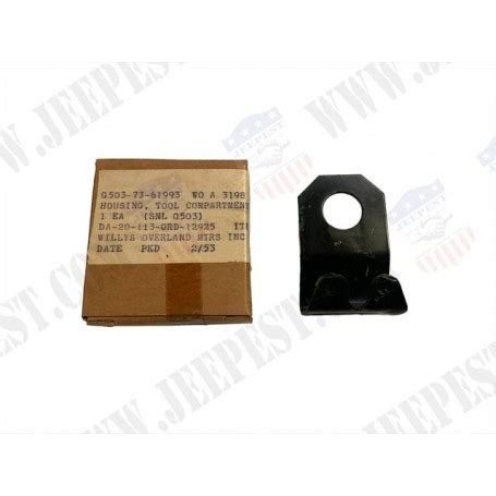 WOA3198US BRACKET TOOL LOCK REAR JEEP NOS NET JEEPEST