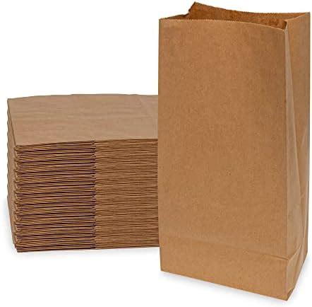 Amazon Eco Friendly Recycled Brown Lunch Bags Paper Disposable For