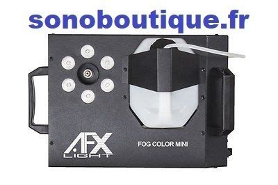 FOG COLOR MINI Geyser MACHINE A FUMEE DMX AFX Sonoboutique Fr