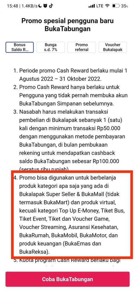 Merasa Dipermainkan Oleh Promo Bukatabungan Bukalapak