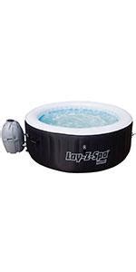 Lay Z Spa St Moritz Hot Tub Airjet Inflatable Spa Person Amazon Co Uk Garden