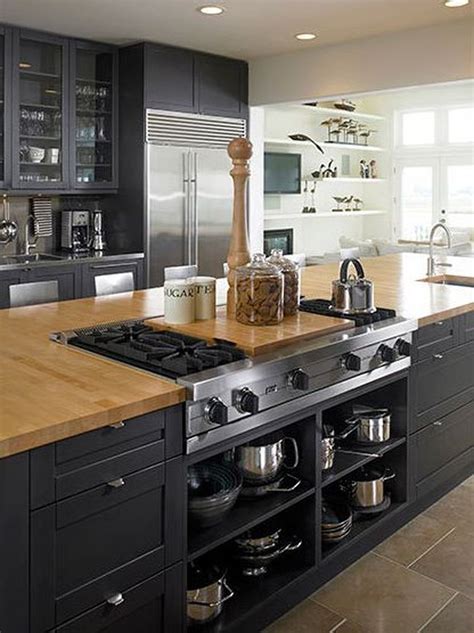 Impressive 30 Popular Kitchen Color Scheme Ideas For Dark Cabinets Kitchen Design Home