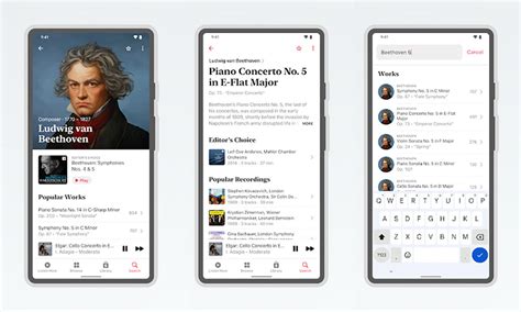 L Application Apple Music Classical Est Disponible Sur Android