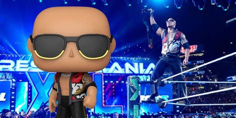 The Rock S Final Boss Look At Wrestlemania Is Already A Funko Pop