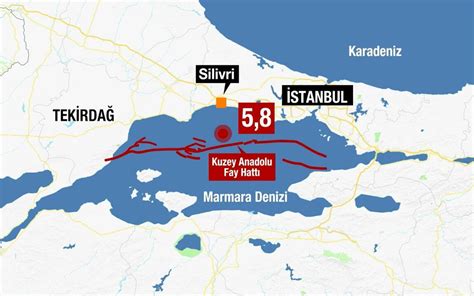 Deprem Istanbul Haritas Haritas Stanbul Da En Ok Deprem Riski