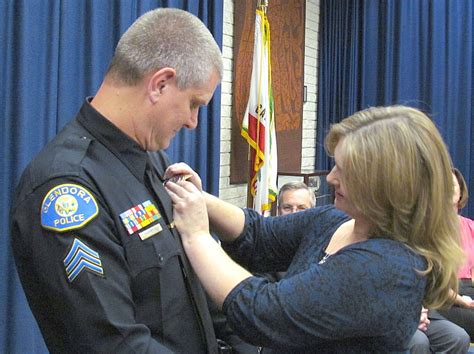 Moving On Up: Ceremony Honors Glendora Police Dept. Promotees ...