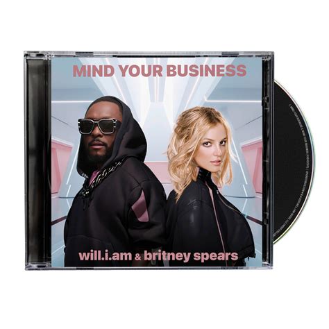 Will I Am Britney Spears Mind Your Business Cd Single Shop The