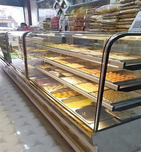 Stainless Steel Glass Ss Sweet Display Counter At Rs Running Feet