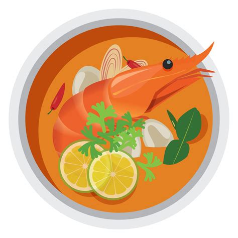 Tom Yum Kung Comida Tailandesa 13169099 PNG