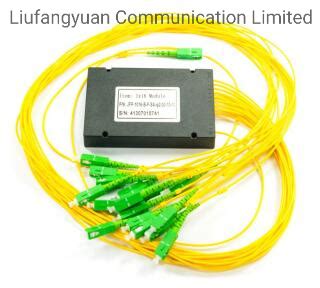 Sc Apc Upc Ftth Splitter Abs Single Mode Fiber Optic Plc Fiber Optical