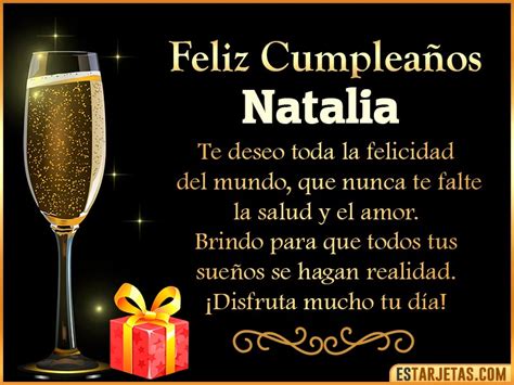 Feliz Cumpleaños Natalia Imágenes  Tarjetas Y Mensajes