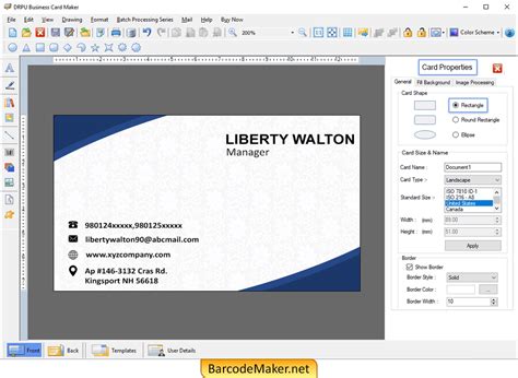 Business Card Maker Tool Download