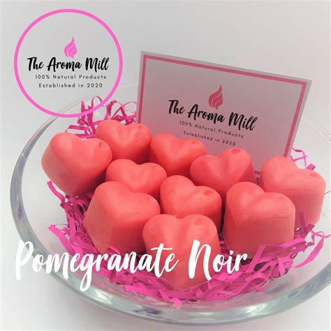 10 X Highly Scented Soy Wax Melts Pomegranate Noir Etsyde