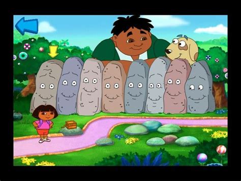 Screenshot Of Dora The Explorer Fairytale Adventure Dvd Player 2004