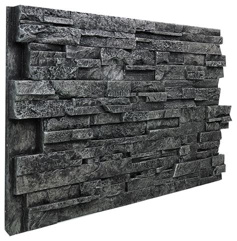 Plastic Faux Stone Wall Panels