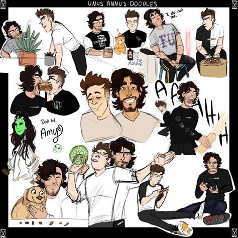 Unus Annus Doodles By Breisnotperfect On Reddit Markiplier