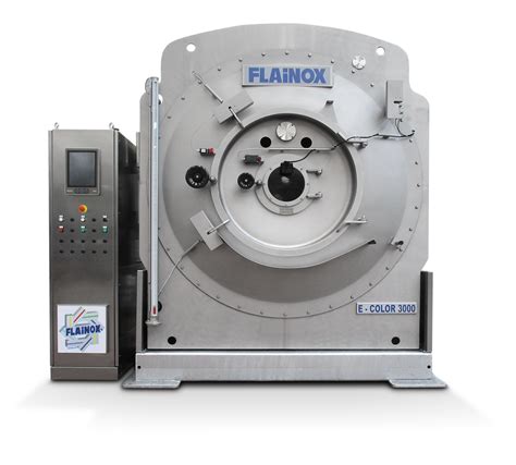 E Color Rotary Machine For Garments Dyeing Flainox