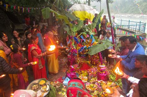 Special places being constructed for performing Chhath rituals | Nepalnews