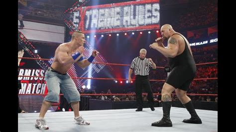 Wwe Extreme Rules 2009 John Cena And Big Show Familiar Fo Flickr