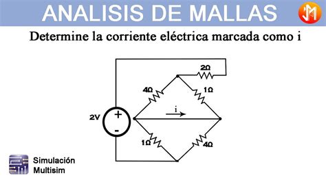 An Lisis De Mallas C Mo Calcular Corriente El Ctrica De Circuitos