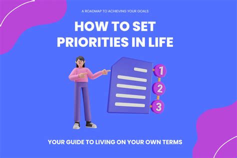 How To Set Priorities In Life The Secret Recipe For A Balanced Life