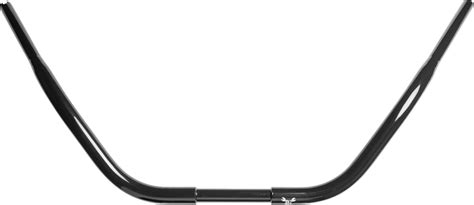 Burly Brand 3 Inch 1 1 4 Inch Fat Beach Handlebar In Gloss Black For