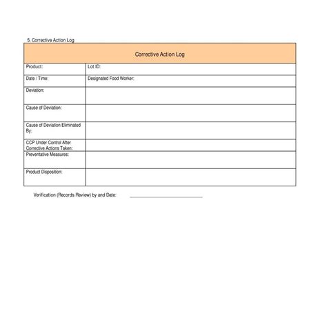 Haccp Flow Form Fill Out Printable Pdf Forms Online