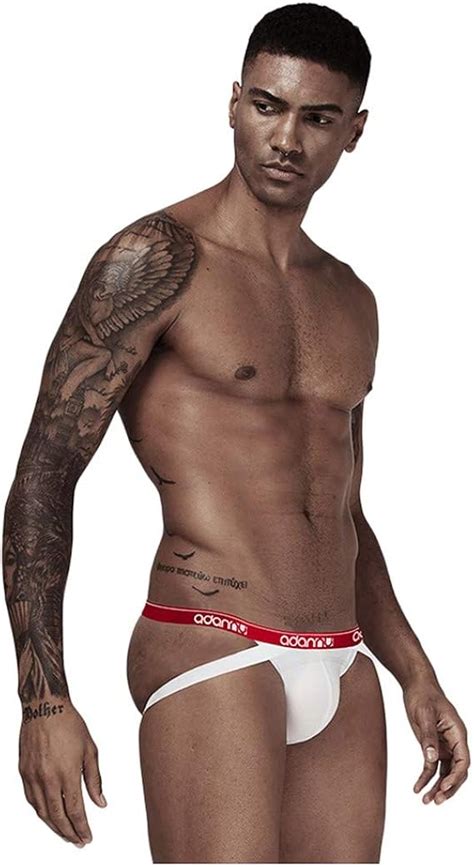 Kppong Jockstrap String Hommes Transparent Sexy Slip Briefs En Coton