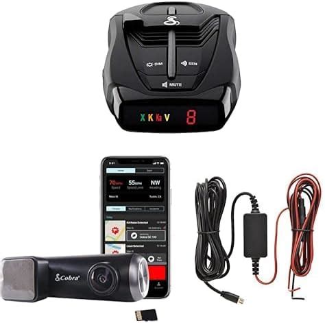 Amazon Cobra RAD 380 Laser Radar Detector SC100 Smart Dash Cam