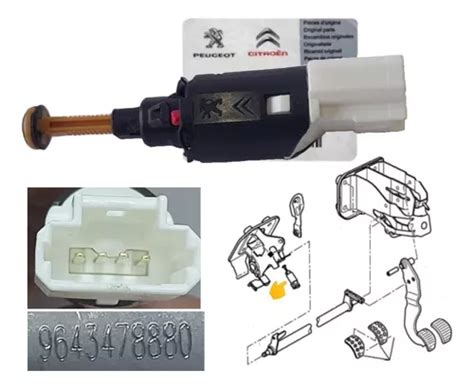 Interruptor Luz De Freio Peugeot Hoogar