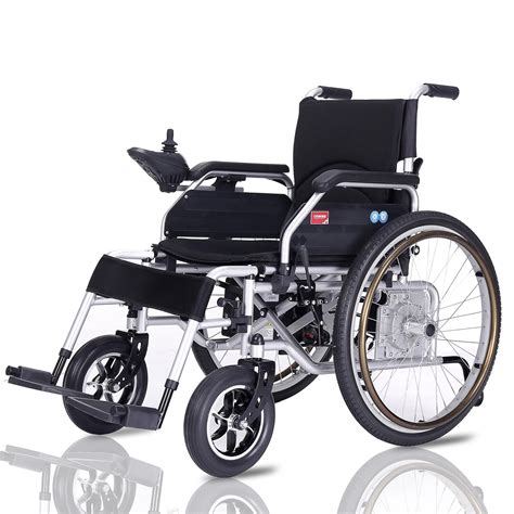 Lightweight Dual Function Foldable Power Wheelchair (Li-ion Battery 20A ...