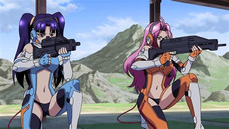 Image Cross Ange Ep 06 Salia And Ersha At The Shooting Rangepng Cross Ange Rondo Of Angel