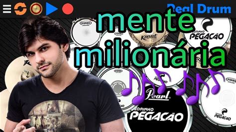 Nova Real Drum De Pedrinho Pegação Mente Milionária PlayBack YouTube