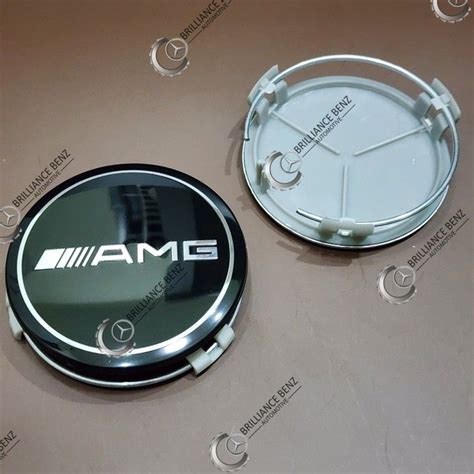 Dop Velg Roda Emblem Amg Affalterbach Mm Mercedes Benz Hubcaps Mercy