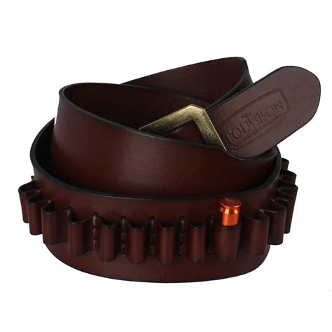 Tourbon Leather Ammo Holder 9mm38spl Cartridge Belt 36 38 Waist