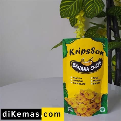 Ide Desain Kemasan Keripik Pisang Rekomendasi Buat Kamu