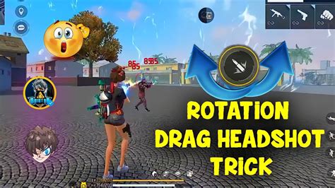 Advanced Rotation Drag Headshot Trick 🔥 Rotation Drag Kaise Kare