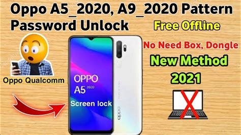 Oppo A5 2020 Pattern Password Unlock Free Method 2021 OPPO A9 2020