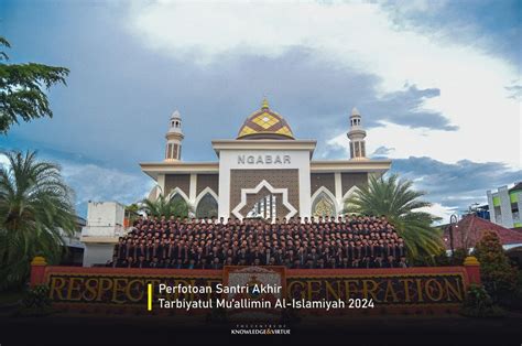 Perpotoan Santri Akhir Tarbiyatul Muallimin Al Islamiyah 2024 PPWS