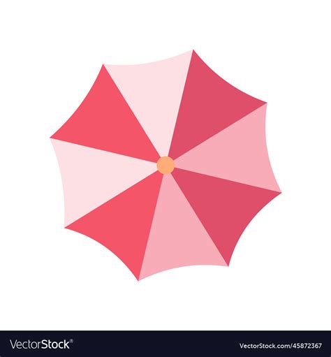 Colorful Beach Umbrella Clipart