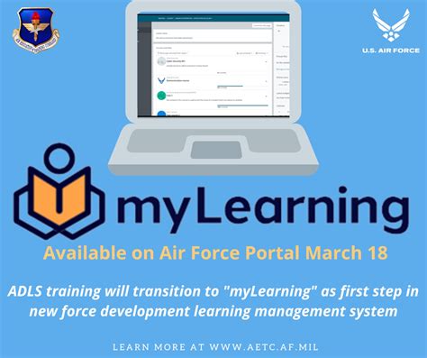 Adls Training Transitions To “mylearning” In First Step For New Force