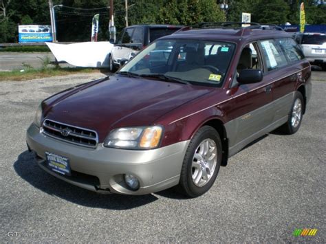 Winestone Red Pearl Subaru Outback Wagon Gtcarlot