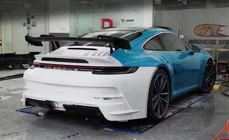 Conversion Body Kit For Porsche 911 992 To Gt3 Forza Performance Group