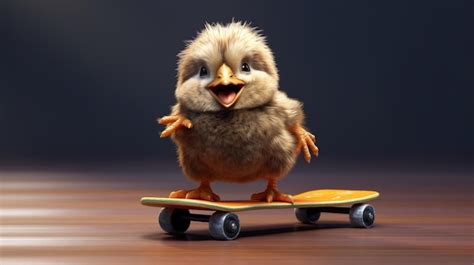 Premium AI Image | baby chick HD 8K wallpaper Stock Photographic Image