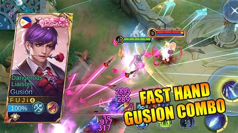 1 SEC COMBO GUSION MAKE ENEMY CRY GUSION ULTIMATE COMBO BUILD AND